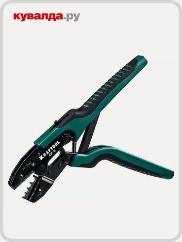 Изображение товара Пресс-клещи KRAFTOOL CP-4 для медных наконечников и гильз 0,5-10 мм. кв,
