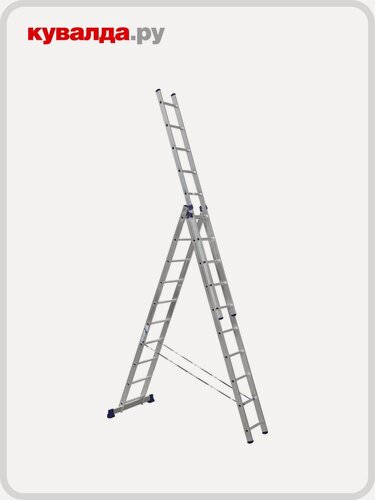 Изображение товара Лестница трехсекционная алюмет 5310 3х10