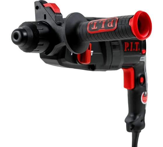 Перфоратор P.I.T. PBH28-C4, 1000 Вт, 3 Дж, SDS-Plus, 3 режима, 28 мм, горизонтальный двигатель — фото 1