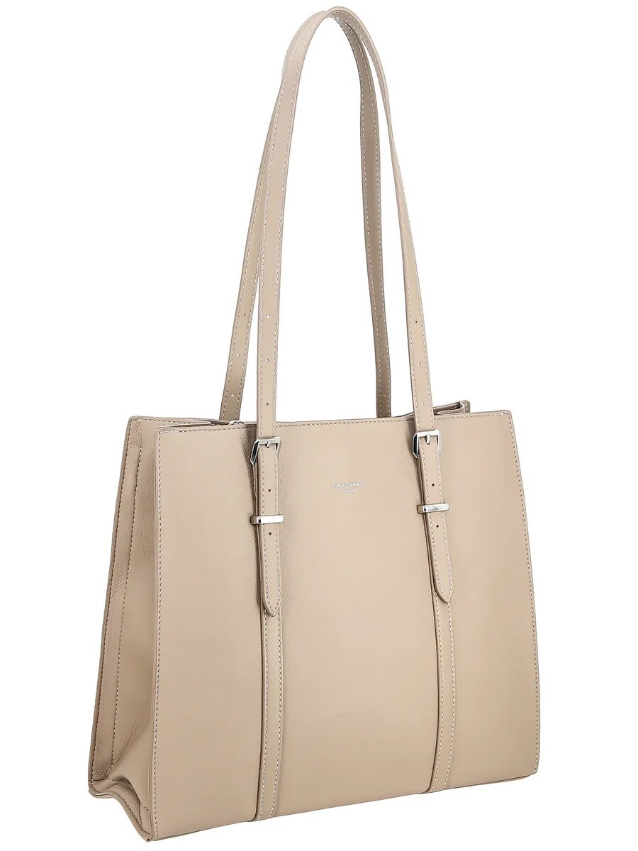 Сумка тоут DAVID JONES, кофейный — фото 1