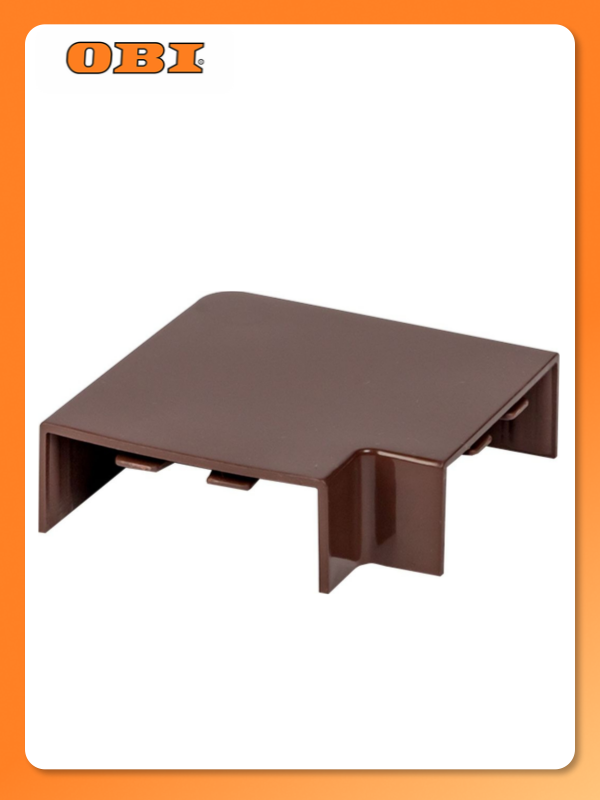 Поворот EKF PROxima темное дерево 40х16 мм