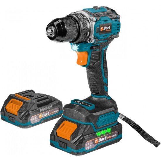 Дрель шуруповерт аккумуляторная Bort BAB 21S  бесщеточная
