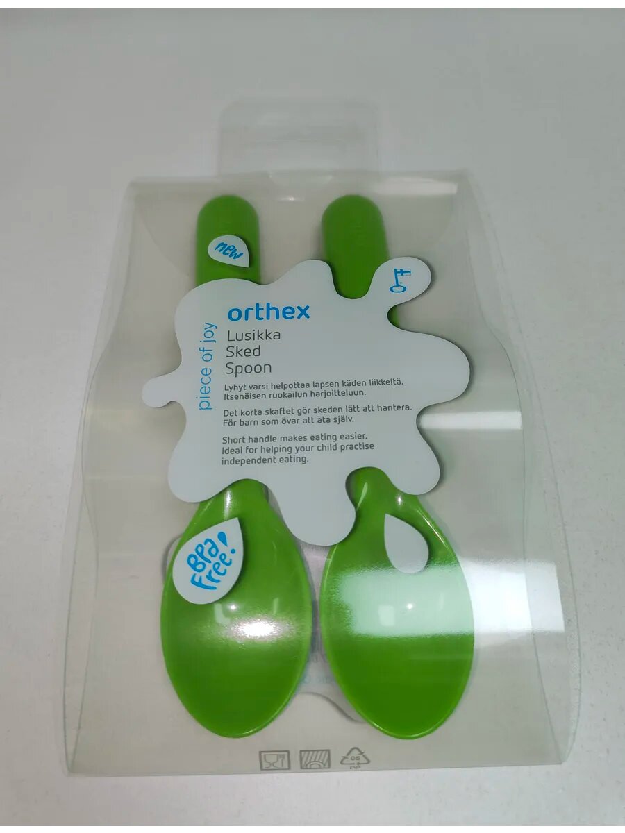 Ложки для прикорма "Orthex", с короткой ручкой, Финляндия, 2 шт