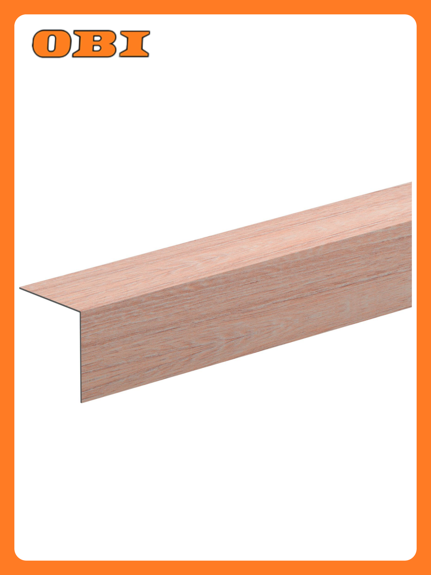 Угол ПВХ идеал 203 ДУБ беленый 30Х30Х2700ММ