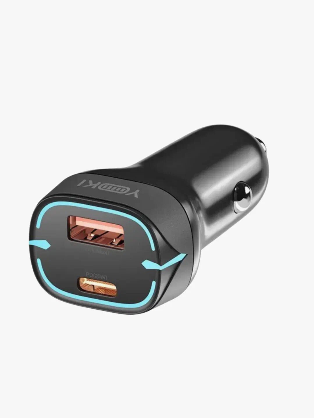Автомобильное зарядное устройство "Original", USB-C/QC3.0, мощность 58 Вт — фото 1
