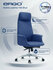 Офисное кресло ERGO Noble Leather HB FBS Синий