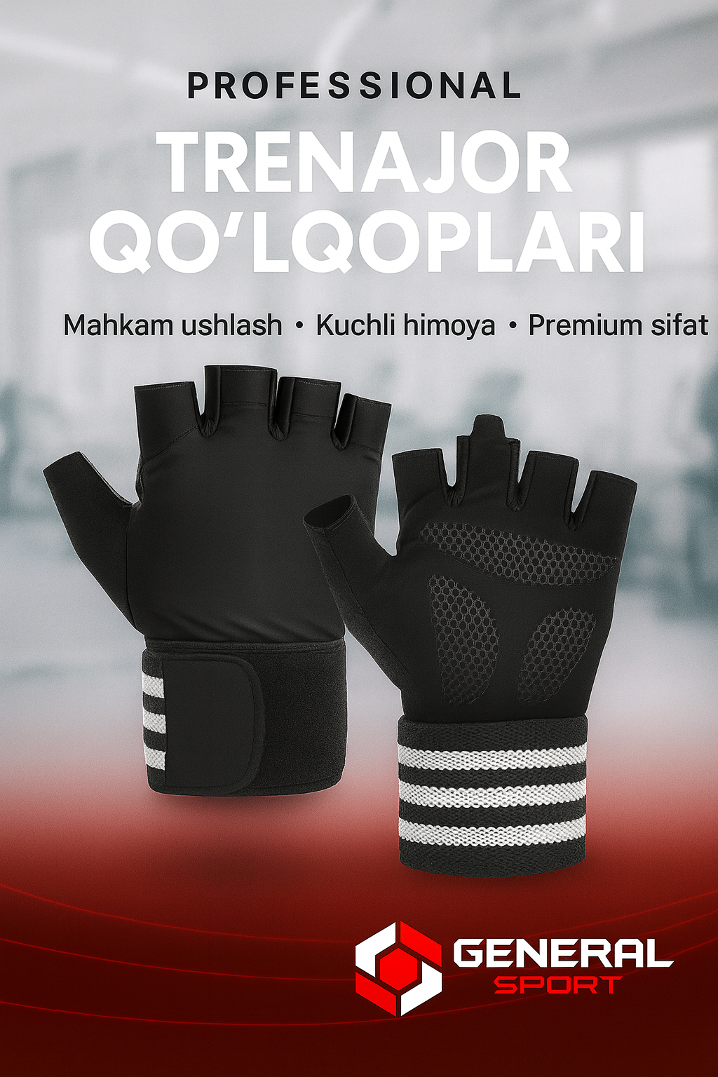 Перчатки спортивные без пальцев, для велосипеда, для тренировок, с гелевой вставкой