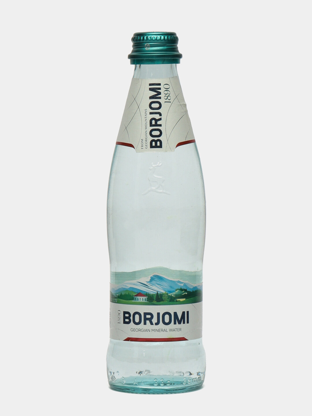 Минеральная вода Borjomi, стеклянная бутылка, 330 мл