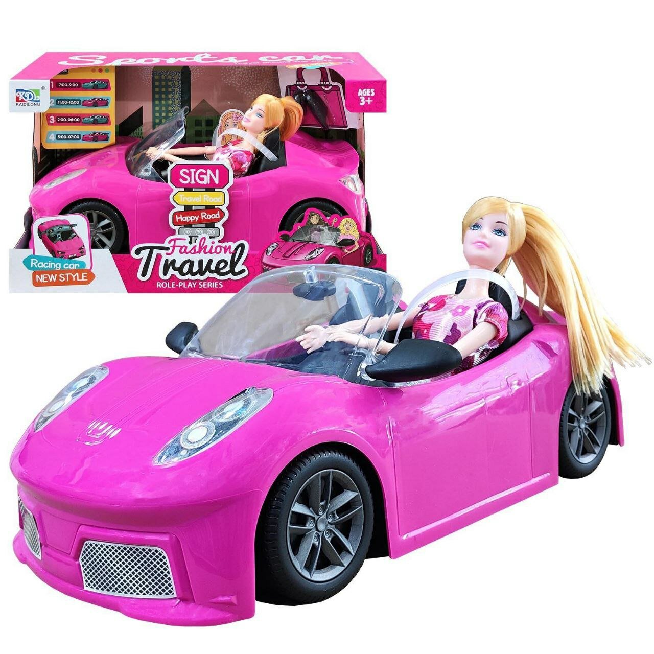 Барби на машине — фото 1