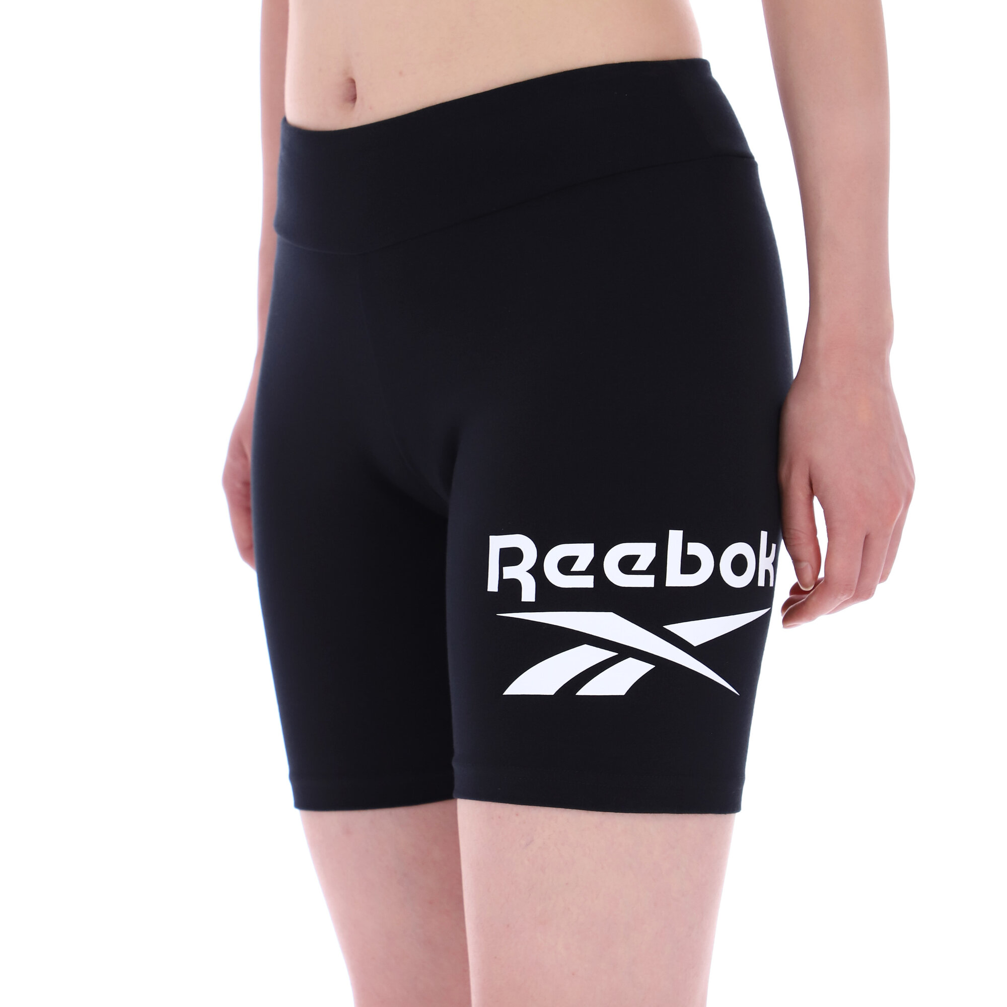 Шорты спортивные Reebok SCOUT BIG LOGO CYCLE, размер XS INT, черный — фото 1