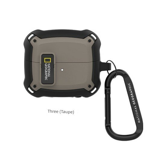Официальный силиконовый чехол National Geographic для Samsung Buds3 Pro - Защитный, противоскользящий с креплением и