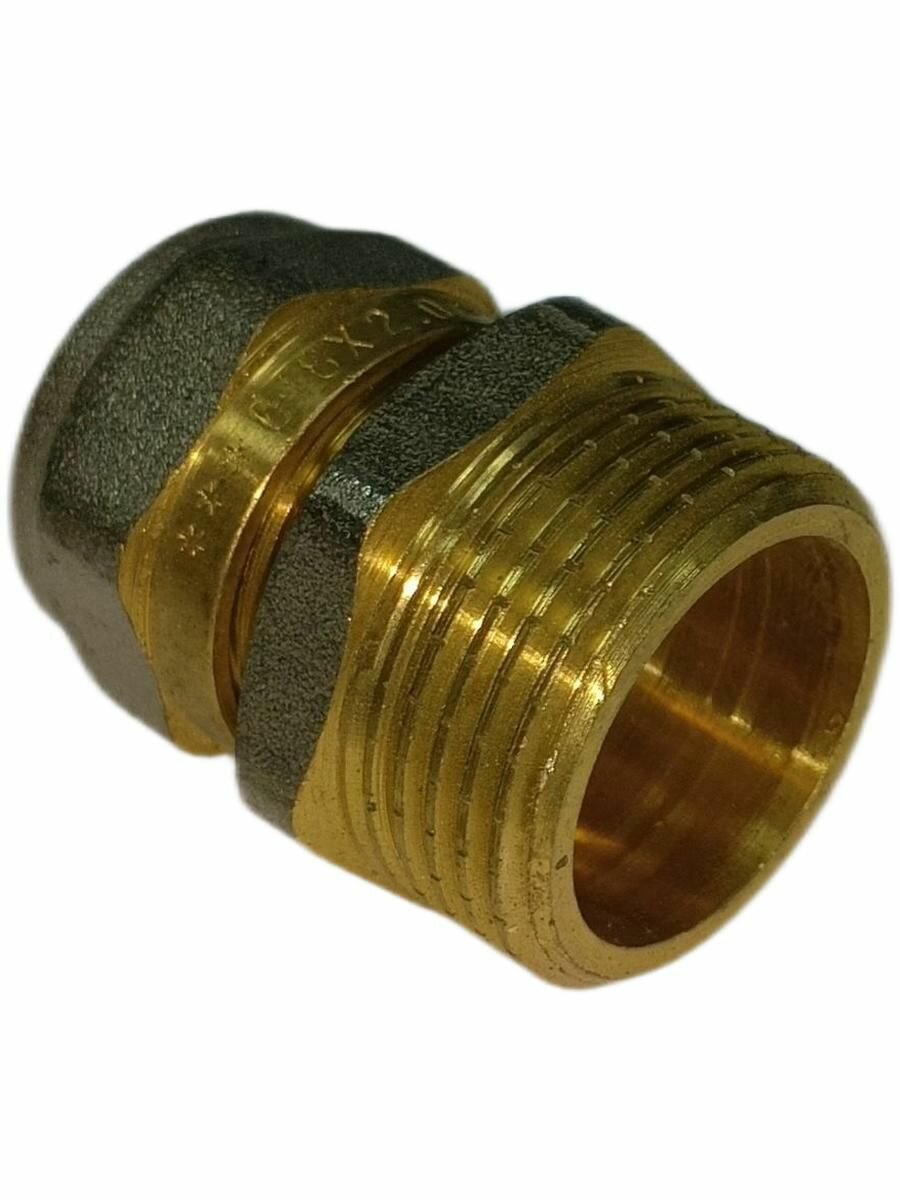 Патрубок 3/4"*16 ш/ц — фото 1