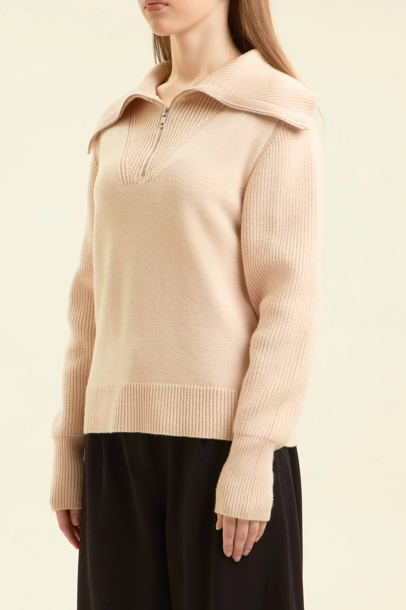 Свитер Selfie, размер S, , айвори — фото 1