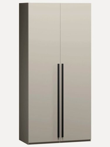 Изображение товара Шкаф распашной Лорена Пакс-2 с антресолью Кашемир для одежды двухдверный 100*260*40