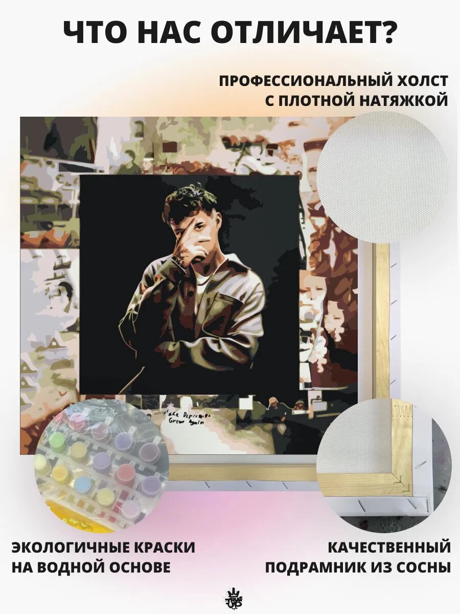 MARKUL картина по номерам на холсте — фото 1