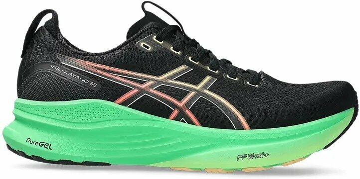 Кроссовки ASICS GEL-KAYANO 32, размер 9.5 US, черный