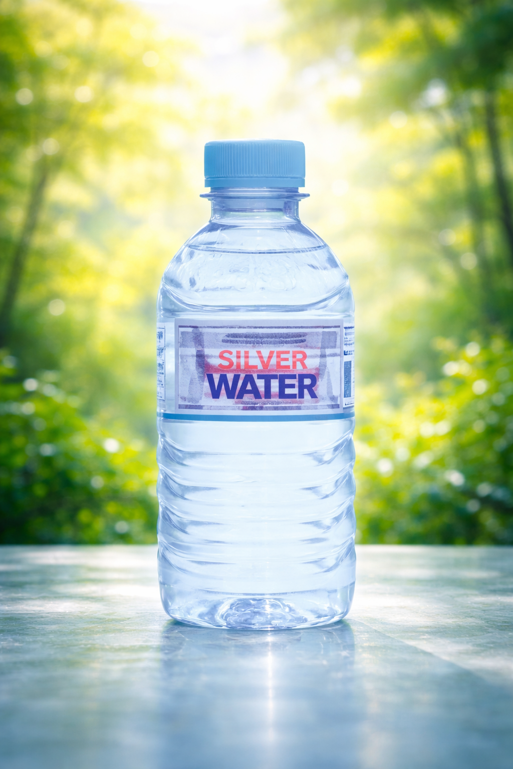 Минеральная вода Silver Water, калия-магниевая, высокоминерализованная, 0.33 л