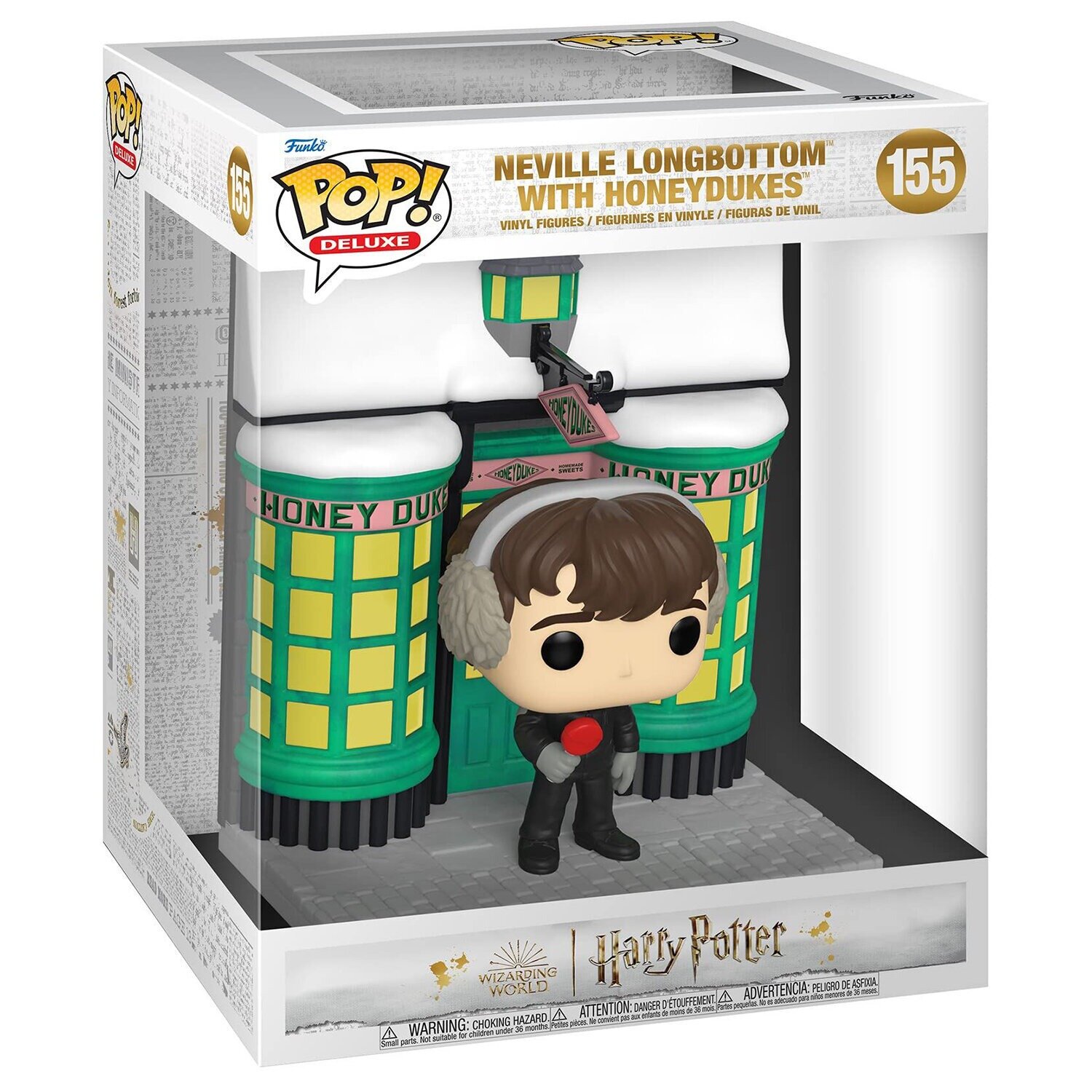 Фигурка Funko POP! Deluxe Harry Potter - Neville Longbottom with Honeydukes 65647 (155) Невилл Долгопупс — фото 1