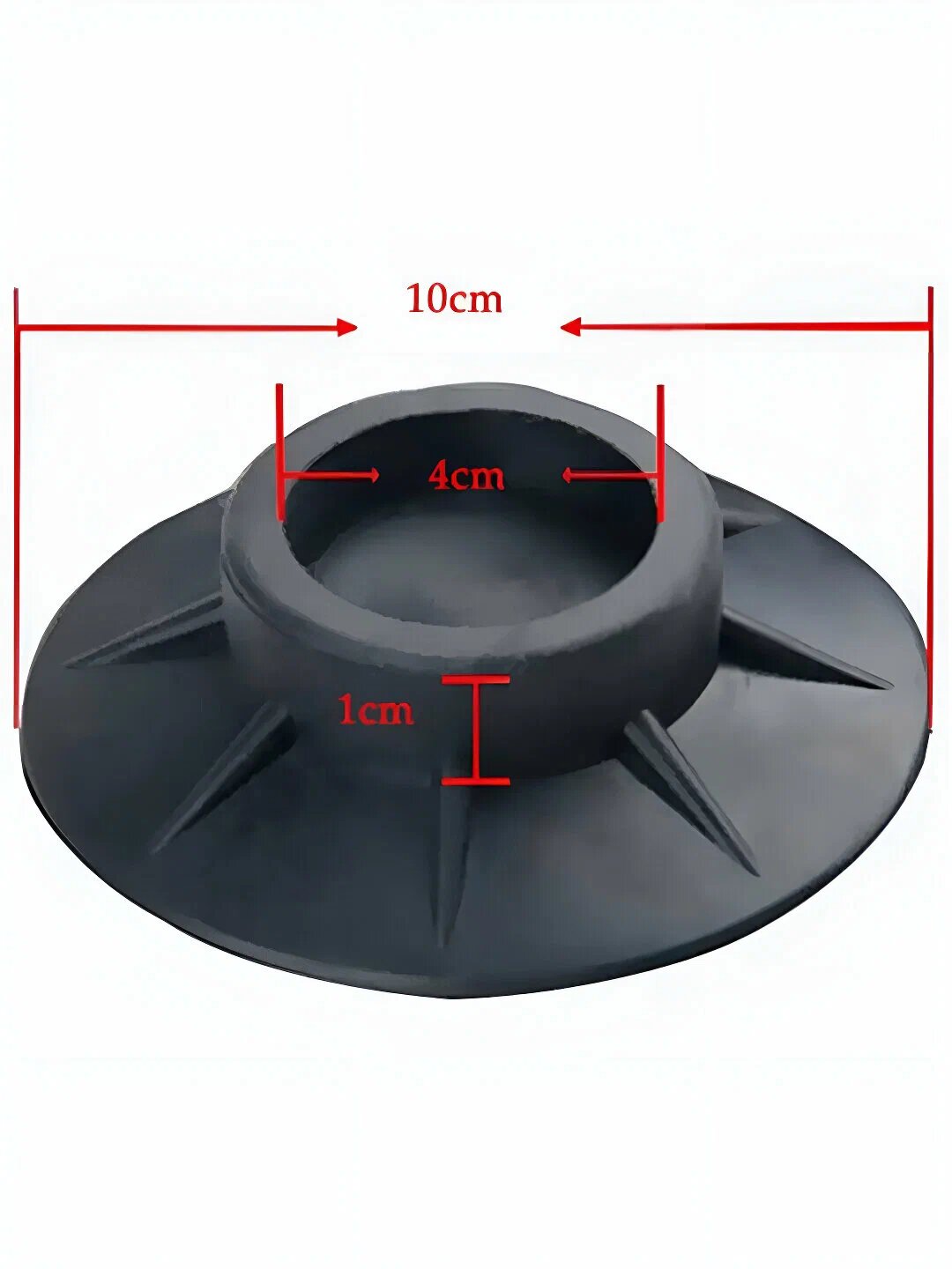 Антивибрационные напольные подставки-ножки для стиральной машинки, 4 шт