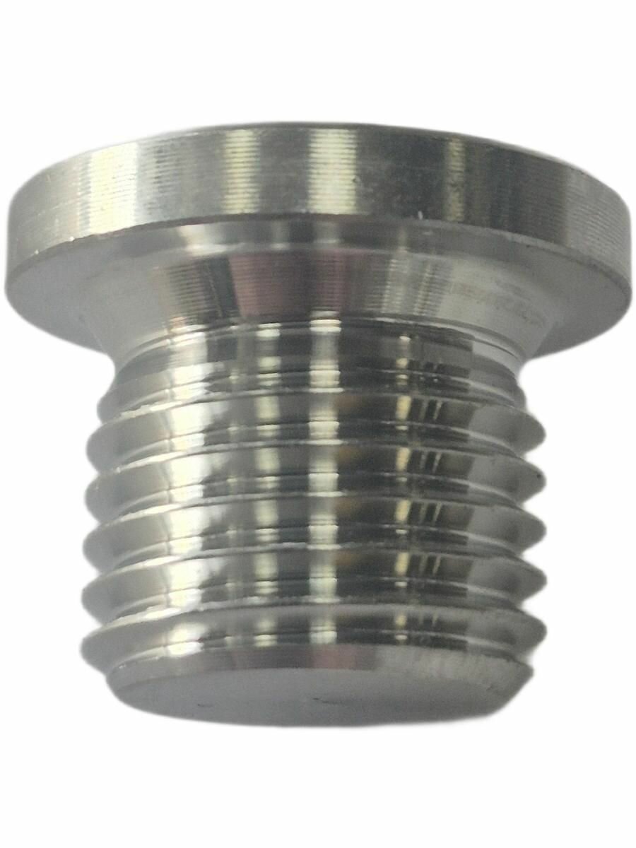 Заглушка М14*1,5 нержавеющая сталь — фото 1