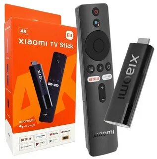 Телевизор Xiaomi Mi TV Stick, 4K, Wi-Fi, Android TV, Google Assistant — фото 1