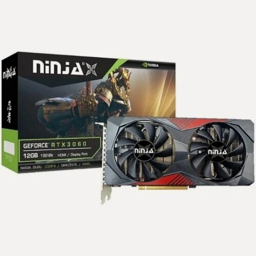 Изображение товара Видеокарта Sinotex GeForce RTX 3060 NINJA 12G (NF306F126F)