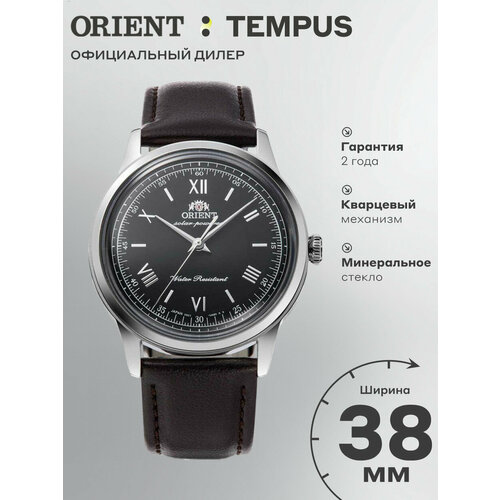 фото Наручные часы orient, черный, серебряный