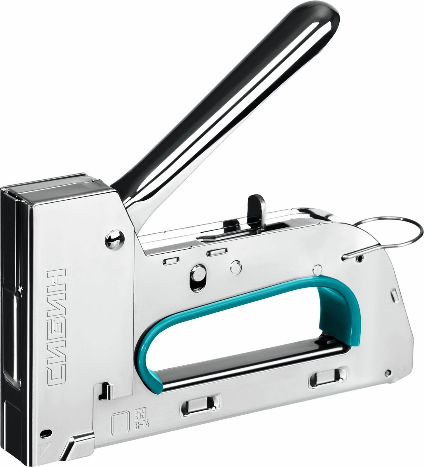 Степлер СИБИН УРМ-53, тип 53, A, 10, JT21, 23GA, 6-14 мм, стальной рессорный