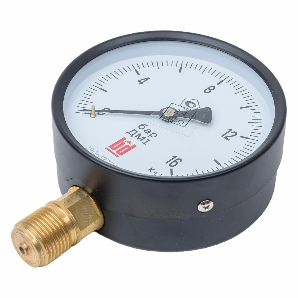 Манометр ДМ 1 Т2 100 Р (0-16) бар, кл.1,5, G1/2 BD 1151100015