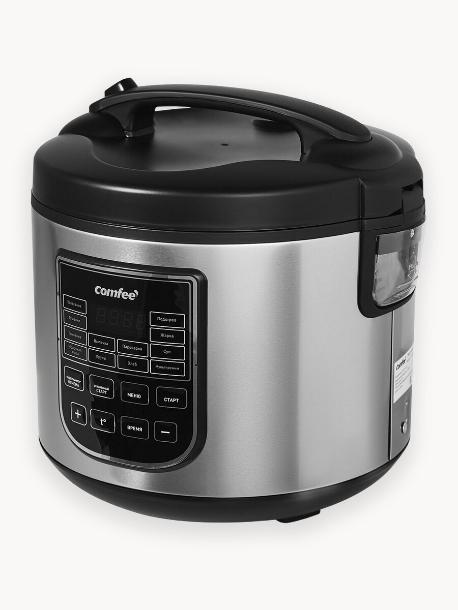 Мультиварка Comfee CF-MC9501, 650 Вт, антипригарная чаша 5 л 12 автопрограмм, отложенный старт до 24 ч, автоподогрев