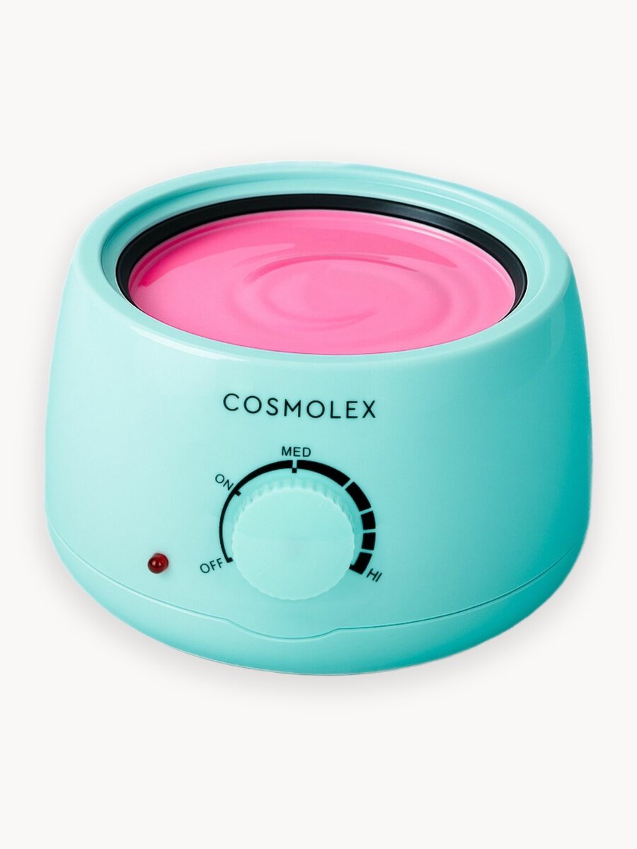 Воскоплав для депиляции баночный с регулятором температуры 100вт, 400 мл / Cosmolex