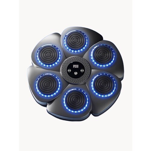 Настенный электронный Боксерский тренажер музыкальный, интерактивный тренажер с музыкой, блютуз, Лапы боксерские