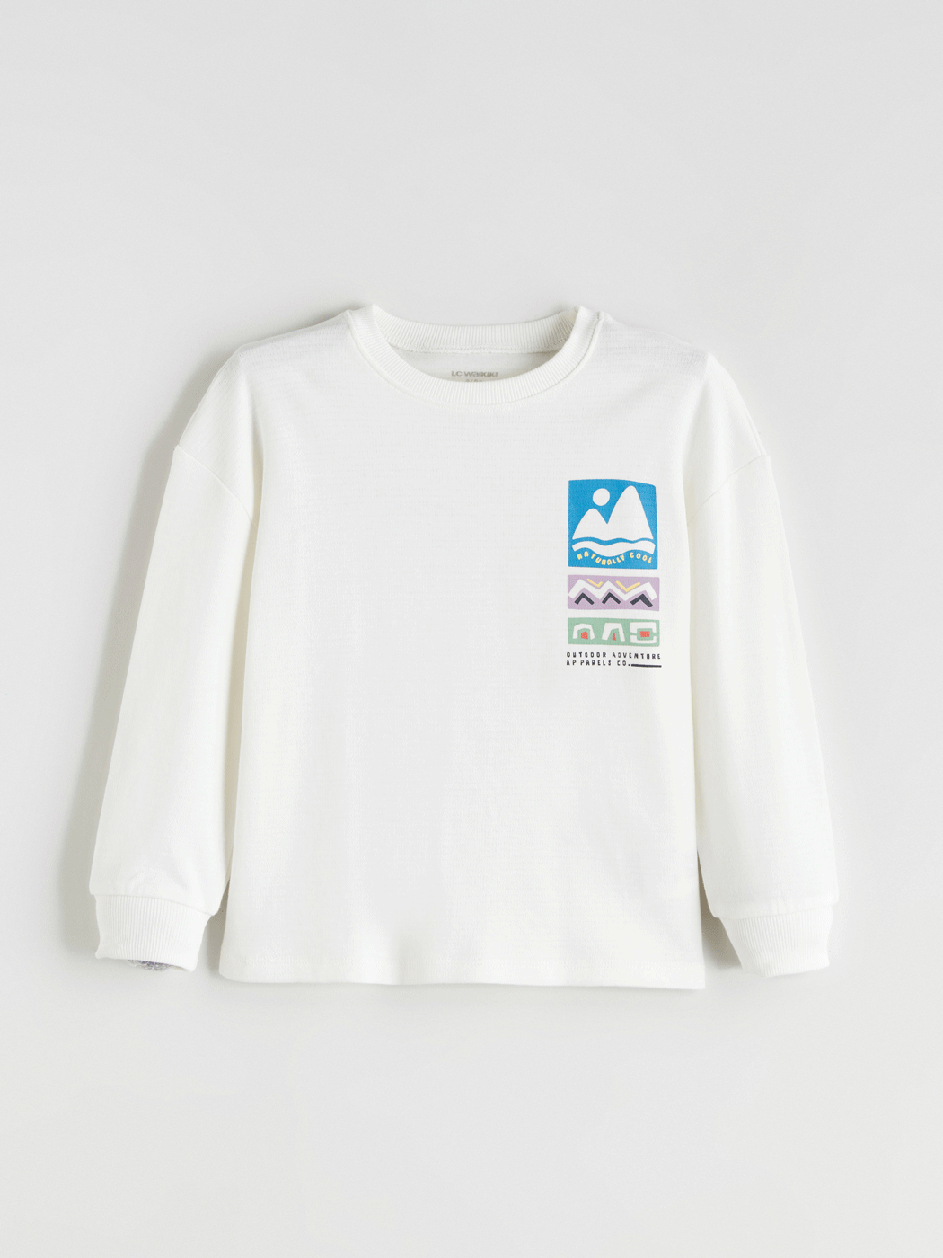 Свитшот LC Waikiki размер 4-5 лет ecru