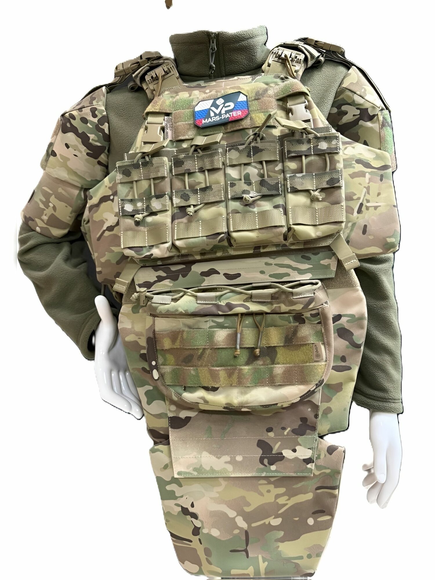 Плитоносец азот (панель molle/АК 4)мультикам в сборе