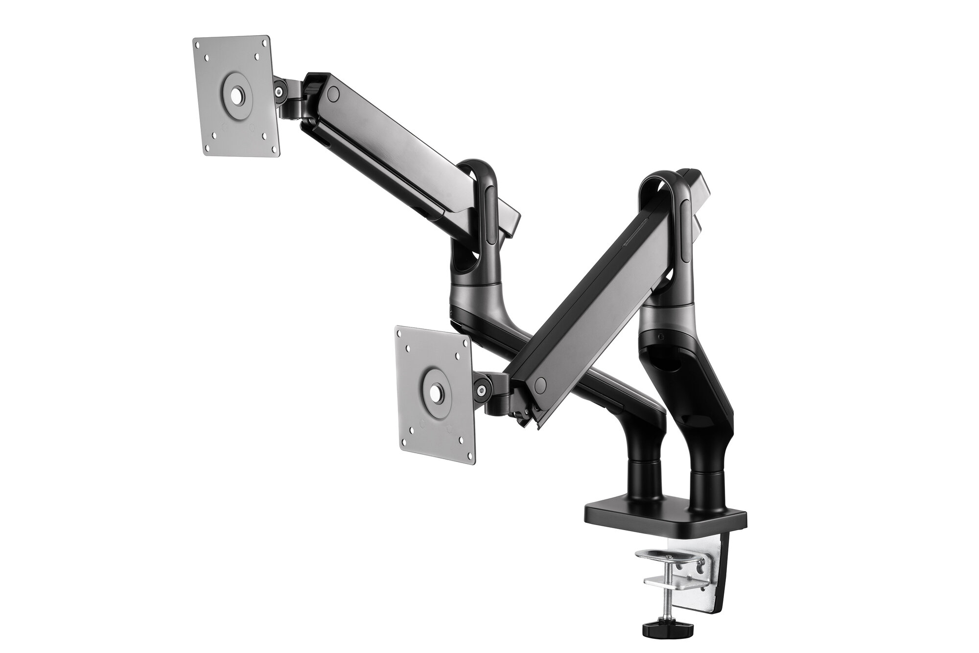 Крепление мониторов настольное 2E Кий, для 2 мониторов 17–32″