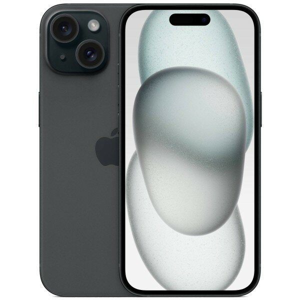 Смартфон Apple iPhone 15 128 ГБ, Dual nano SIM, черный