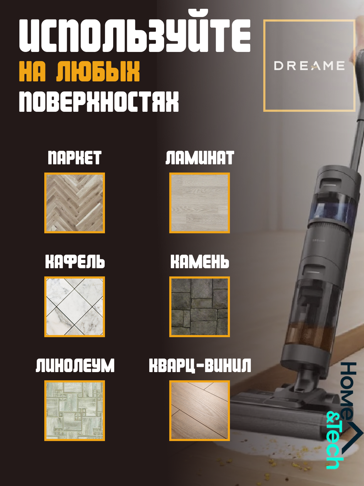 Чистящее концентрированное средство для пола и пылесосов Dreame Multi-Surface — фото 1