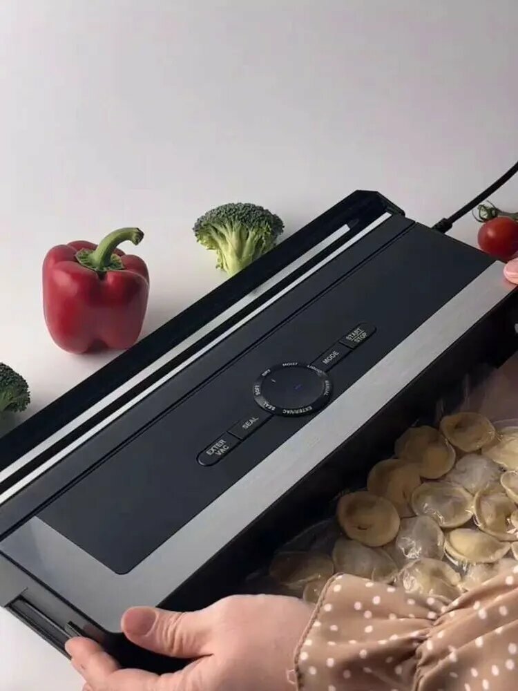 Вакуумные Упаковщики Xiaomi Xiaomi Вакуумный упаковщик Вакууматор для продуктов