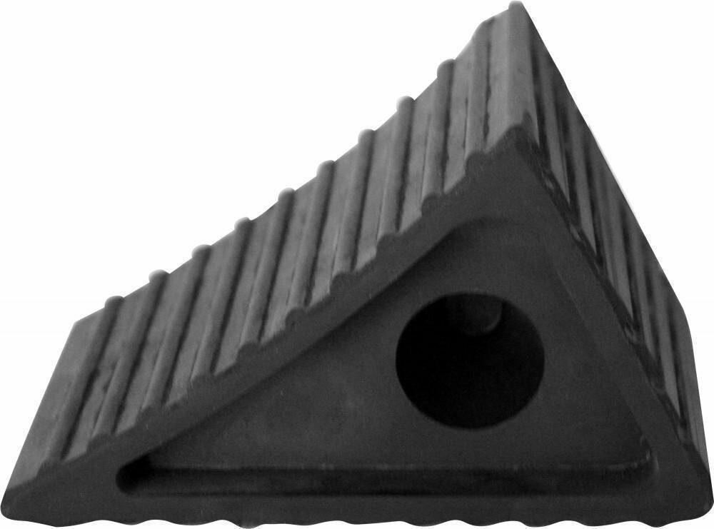 Башмак (упор) противооткатный резиновый до 3 т 120 х 80 х 70 мм Ombra OMBRA OHT4002 | цена за 1 шт