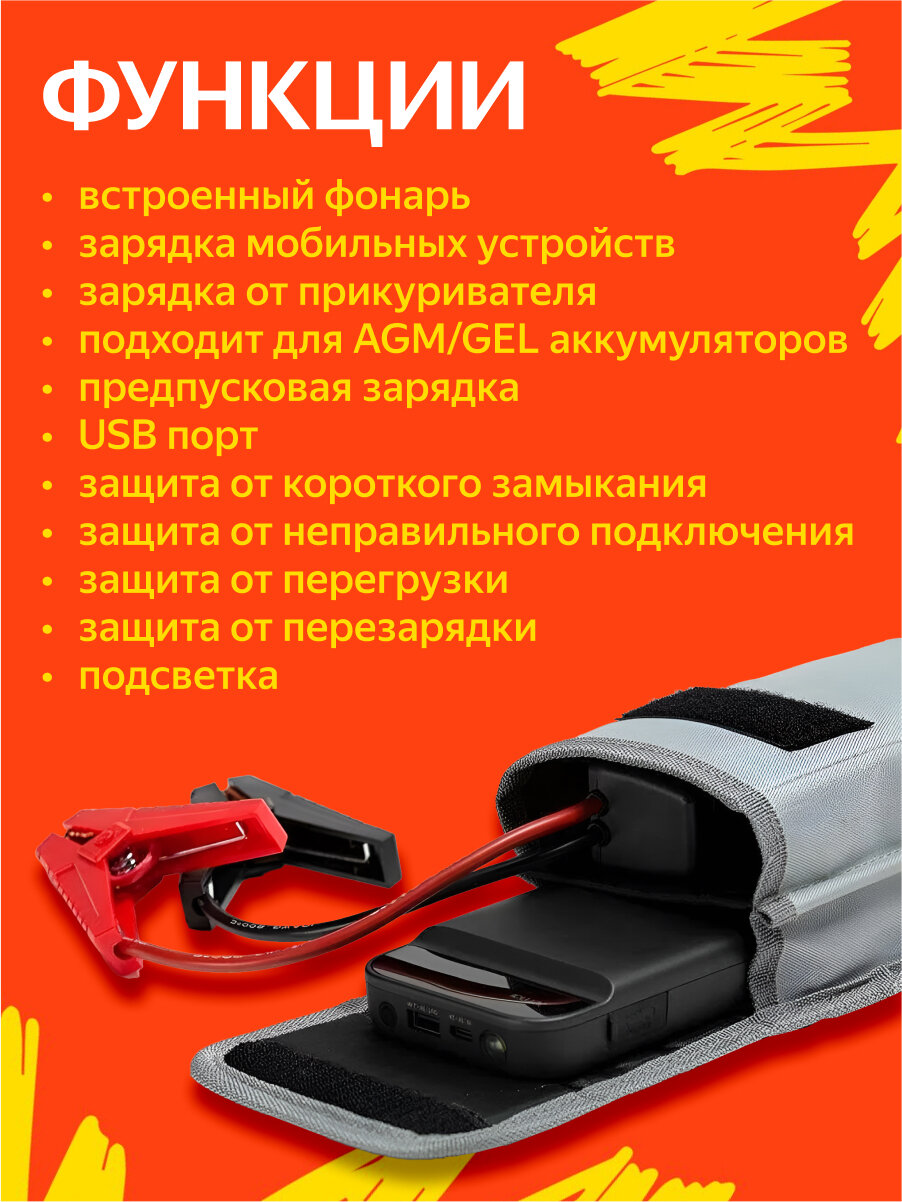 Картинки Внешний аккумулятор с функцией пуска двигателя 70mai Car Emergency Start Power Supply (Midrive PS01)