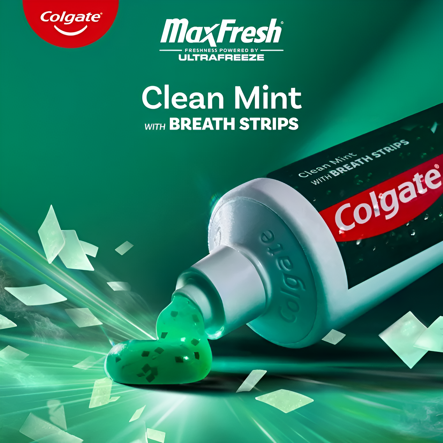 Зубная паста «Colgate» Max Fresh, 100 мл. отбеливающий, зеленый.