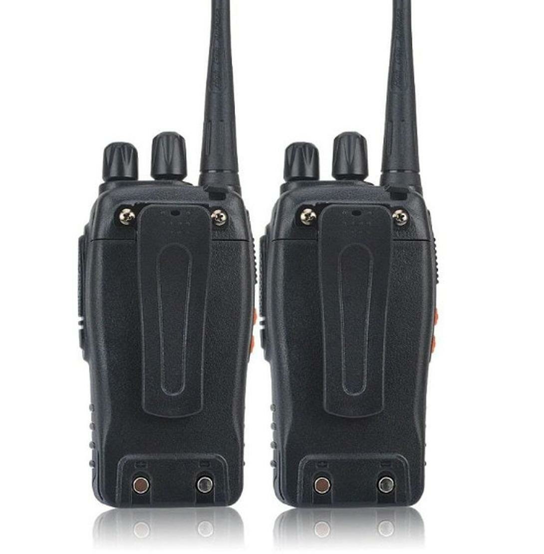 Рации BAOFENG BF-888S 2шт, дальность до 5км, 16каналов, влагозащищенные, черные — фото 1