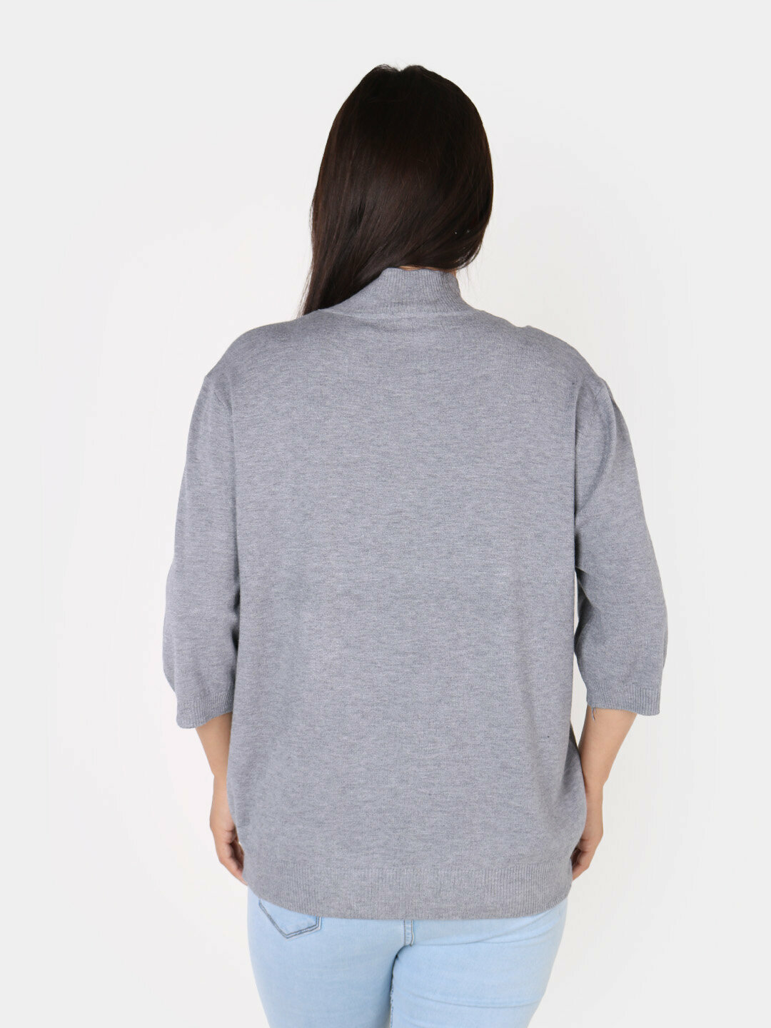 Водолазка , размер One Size, серый — фото 1