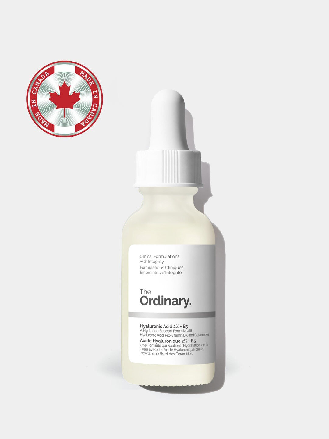 Сыворотка The Ordinary, гиалуроновая кислота 2%, + В5, для увлажнения кожи