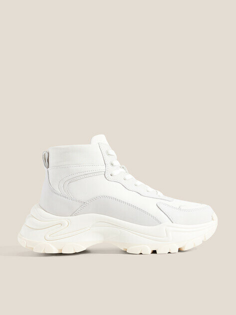 Кроссовки TENDANCE Tendance AN8683-2, размер 38, белый/бежевый