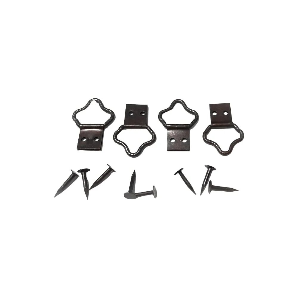 Европартнер Петля-подвес корона-кольцо для картины фоторамки бронза 4 шт. 16 0319 1