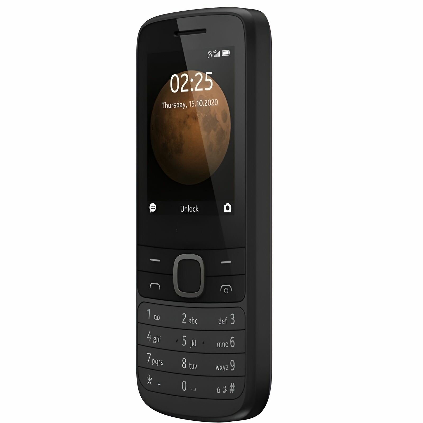 Nokia Мобильный телефон 215 4G (2024), черный