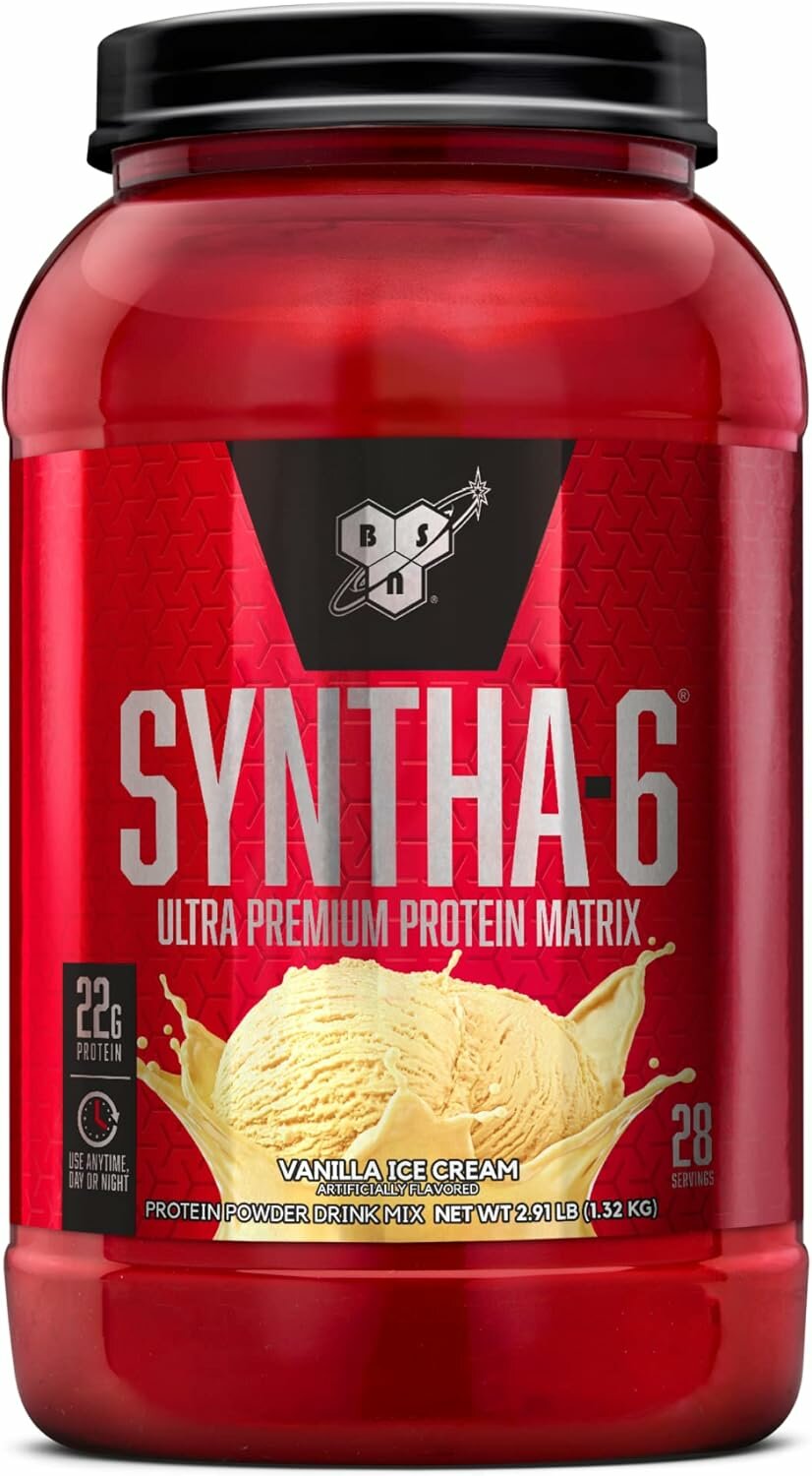 Протеин BSN SYNTHA-6 Ultra Premium Vanilla Ice Cream, 28 порций, 1.32 кг