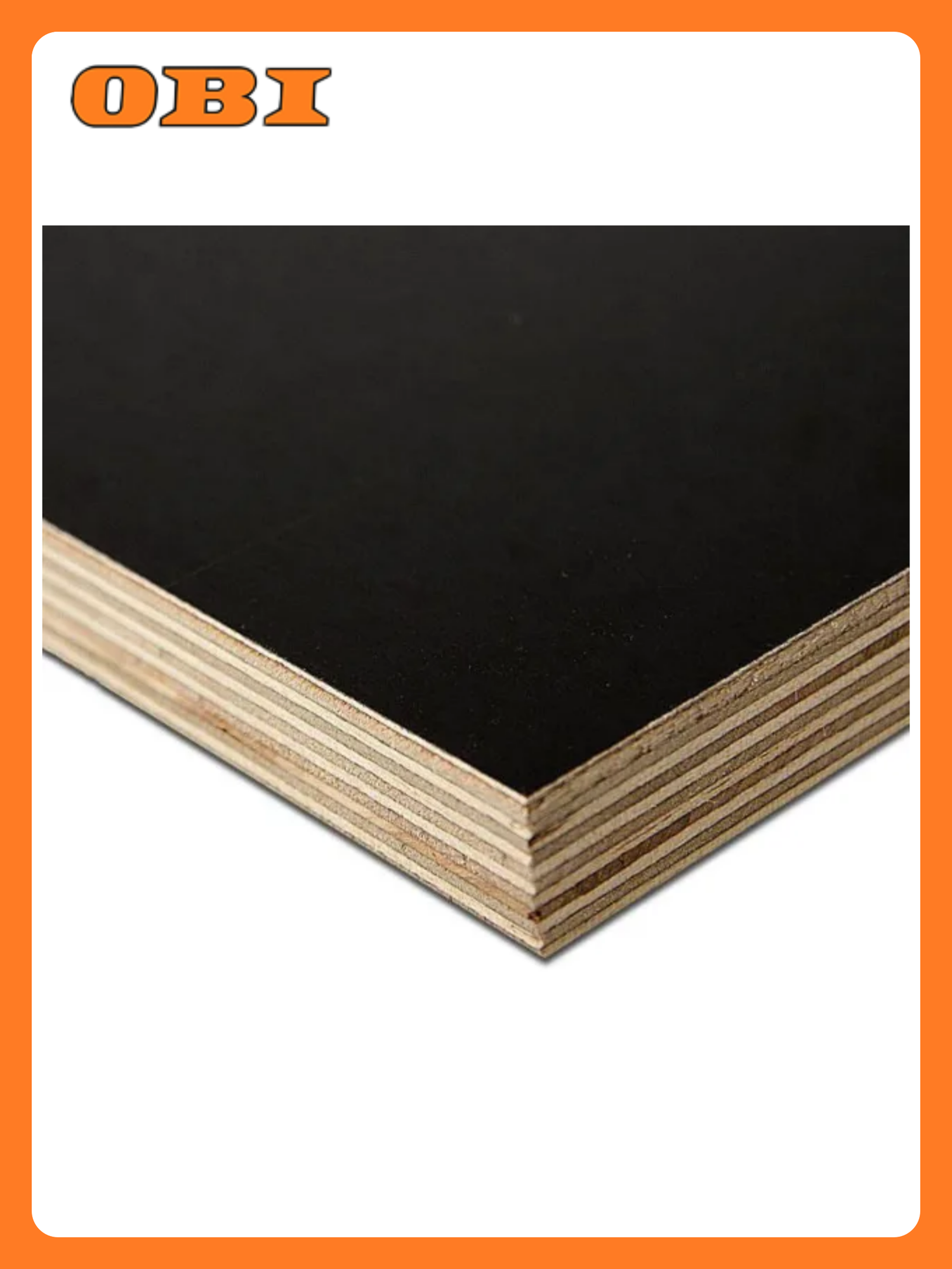 Фанера базис ламинированная береза сорт 1/1 толщина 18 мм 2440x1220 мм