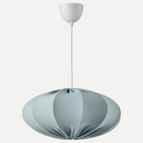Изображение товара Подвесной светильник IKEA REGNSKUR / HAVSDJUP, цвет бирюзовый, белый, 52 см, 996.040.58